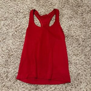 Red Lululemon Tank